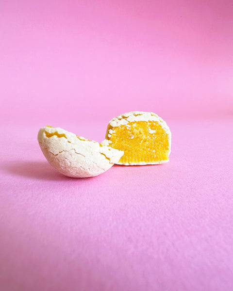 Marzipankartoffel Orange-Maracuja