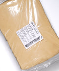 Verpackter Lemke Marzipan 70:30 Block im 2,5-kg-Format mit Produktetikett