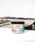Lemke Stadtstreicher Kokos-Mandel Crunchy 250g coconut almond spread jar in retail display box