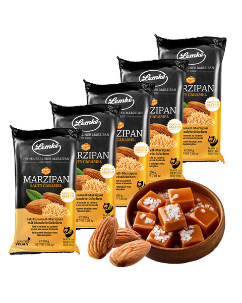 % Marzipan Salty Caramel 5er Pack