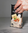 Lemke Marzipan Simply Pure 200g product video with hand opening marzipan package